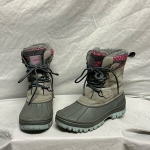 3M Thinsulate Gray Winter Boots